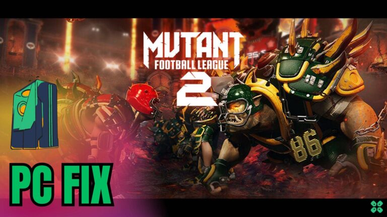 Artwork of MutantFootballLeague2 and its fix of crashing by TCG