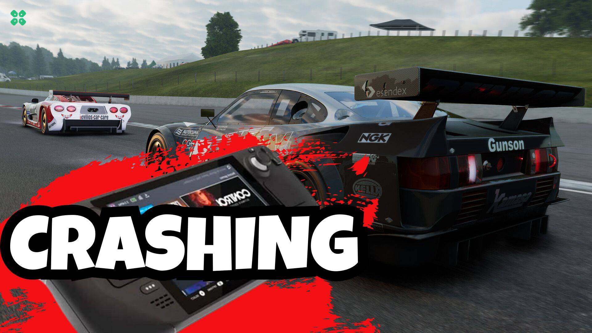 Artwork of ProjectMotorRacing and its fix of crashing by TCG