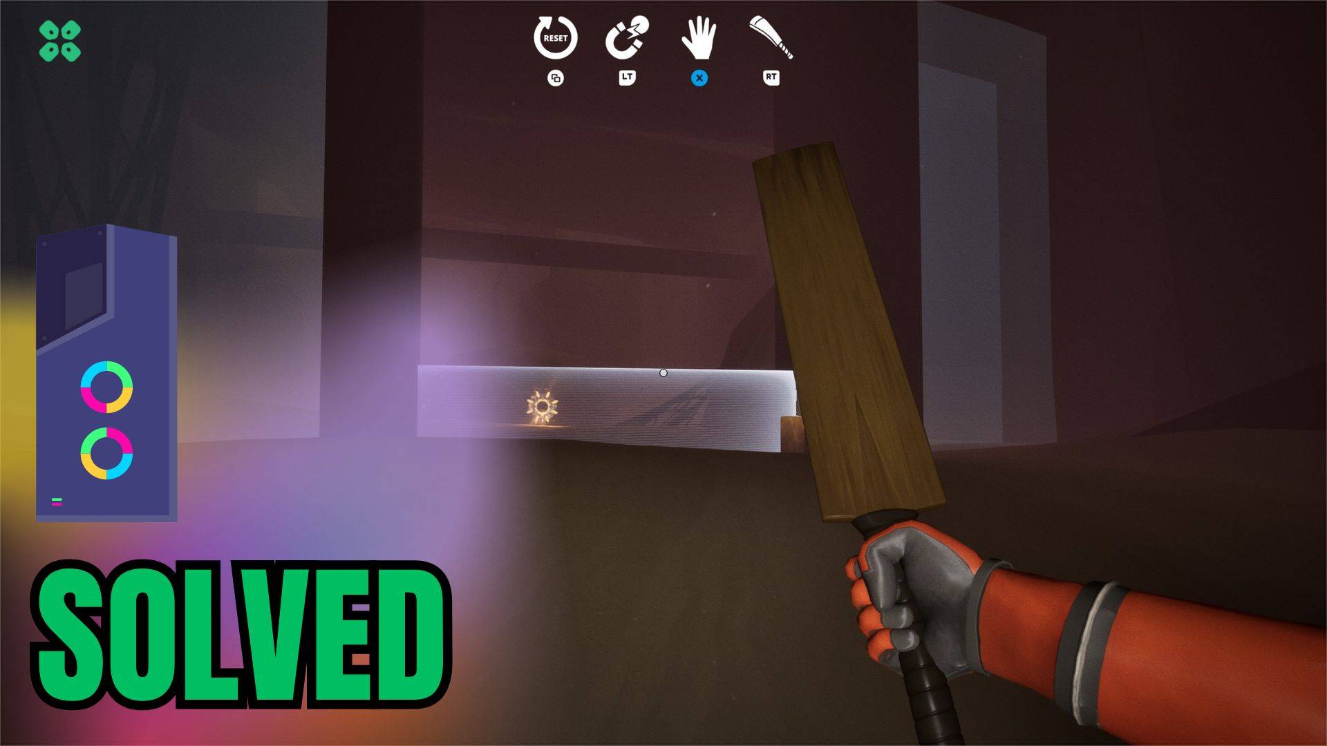 Artwork of PuzzleParasite and its fix of crashing by TCG