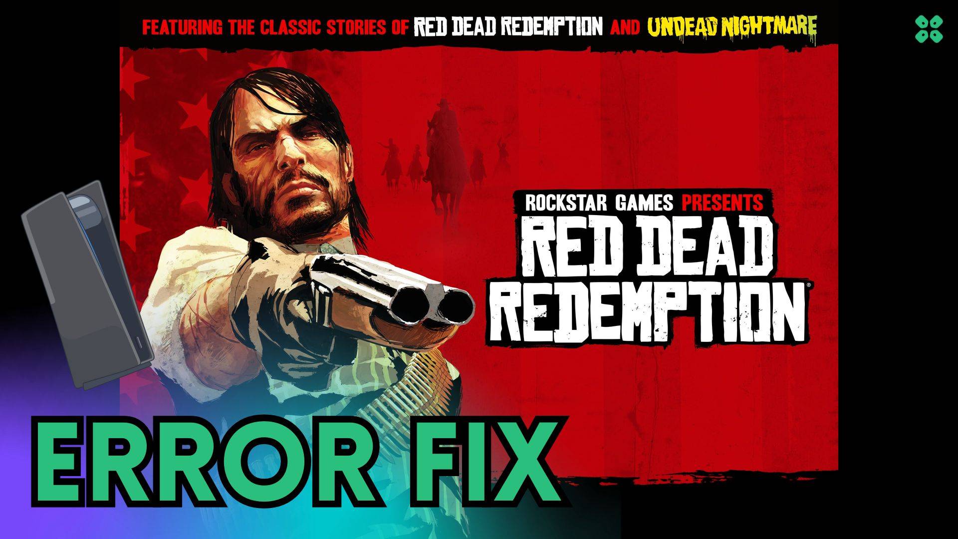 Artwork of RedDeadRedemption and its fix of crashing by TCG