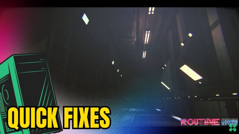 Artwork of Routine and its fix of crashing by TCG