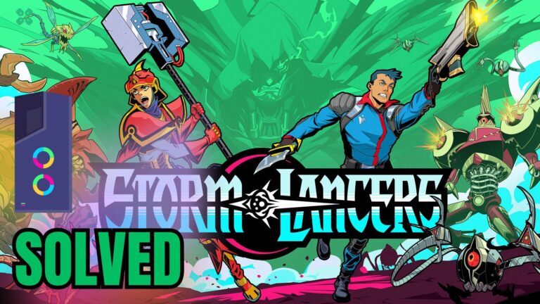 Artwork of StormLancers and its fix of crashing by TCG