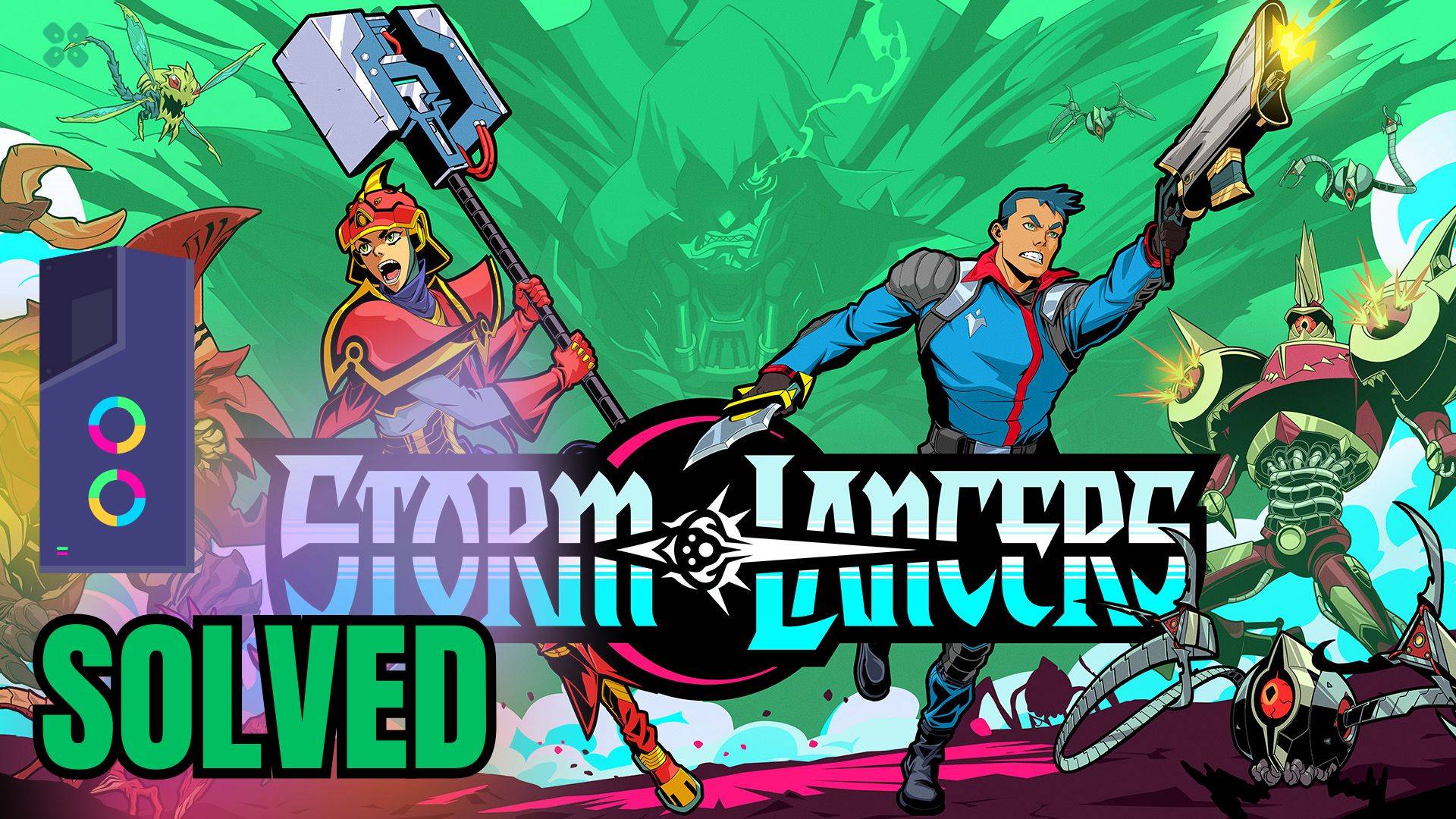 Artwork of StormLancers and its fix of crashing by TCG