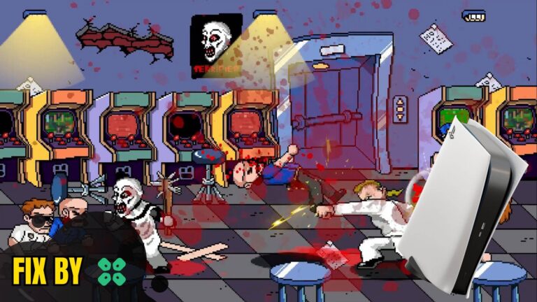 Artwork of TerrifierTheARTcadeGame and its fix of crashing by TCG