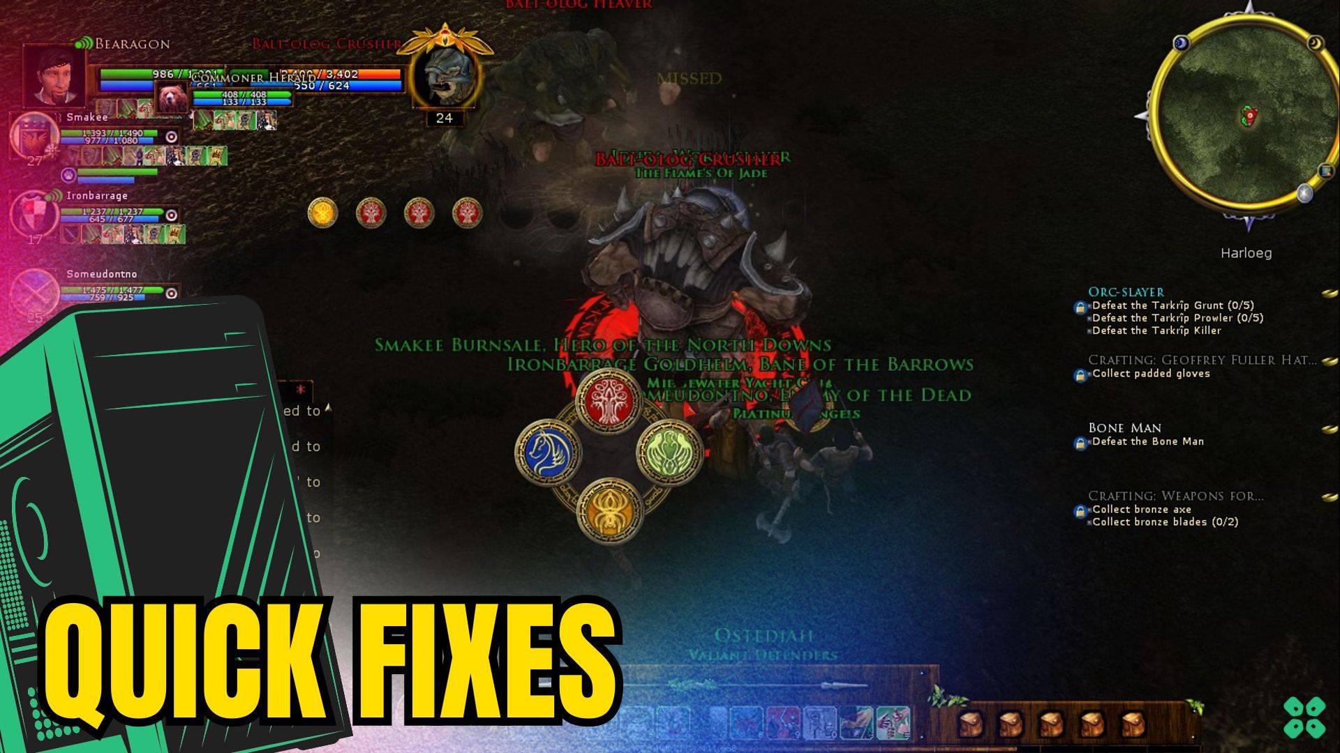 Artwork of TheLordoftheRingsOnline and its fix of lagging by TCG