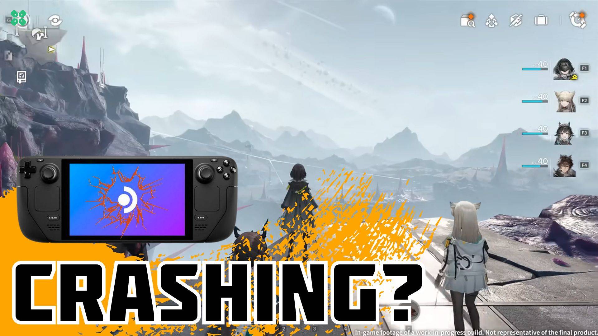 Artwork of ArknightsEndfield and its fix of crashing by TCG