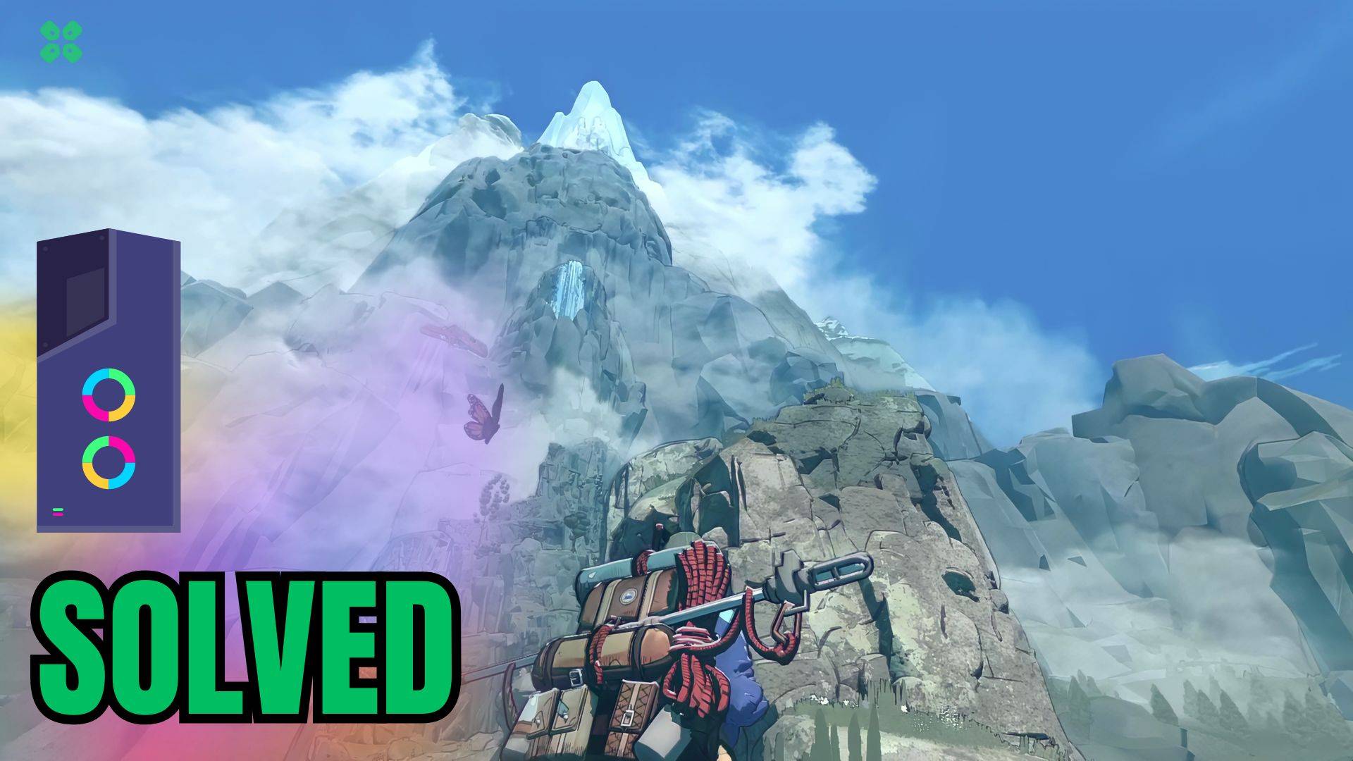 Artwork of Cairn and its fix of crashing by TCG