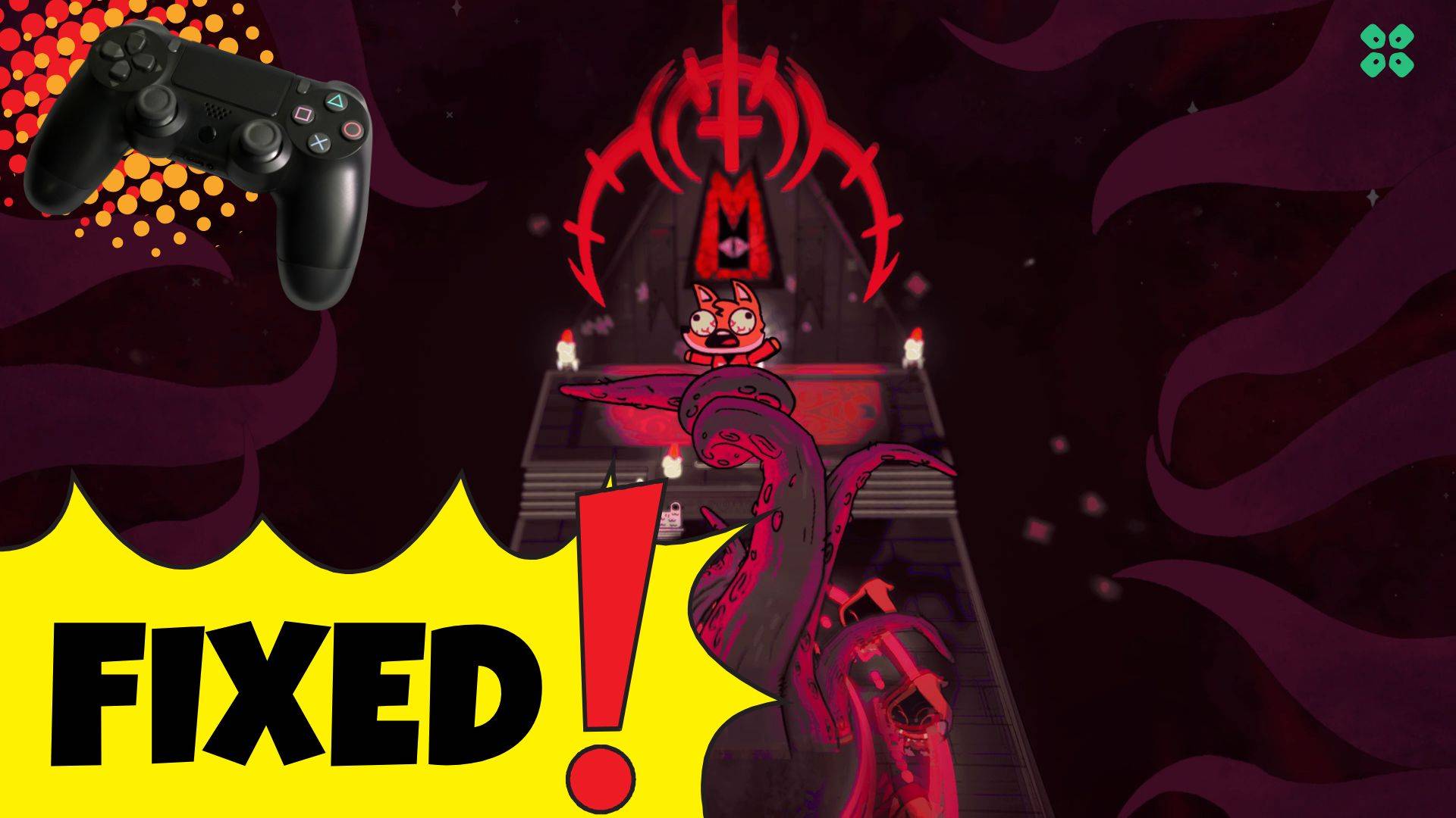 Artwork of CultoftheLamb and its fix of lagging by TCG