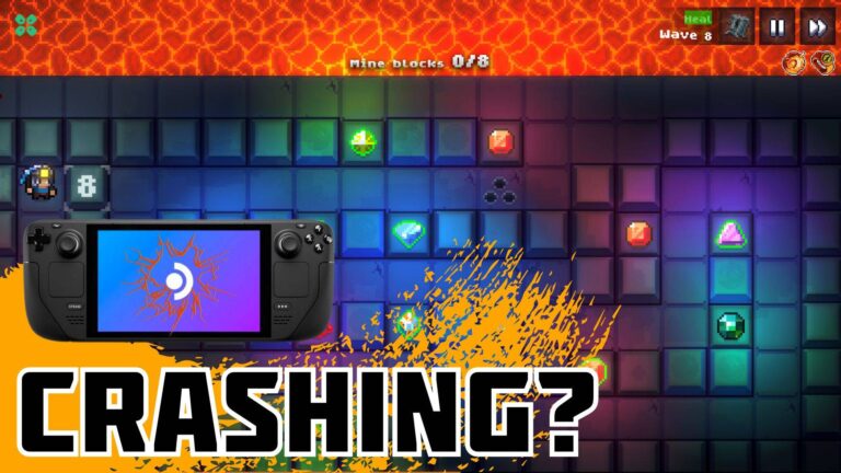 Artwork of GemMinerTD and its fix of crashing by TCG