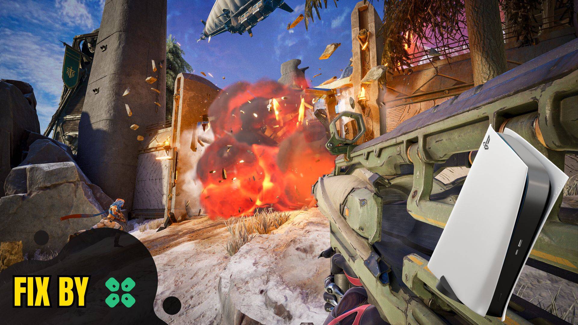 Artwork of Highguard and its fix of crashing by TCG