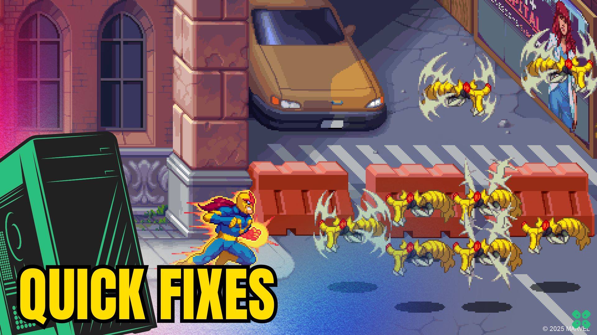 Artwork of MarvelCosmicInvasion and its fix of crashing by TCG