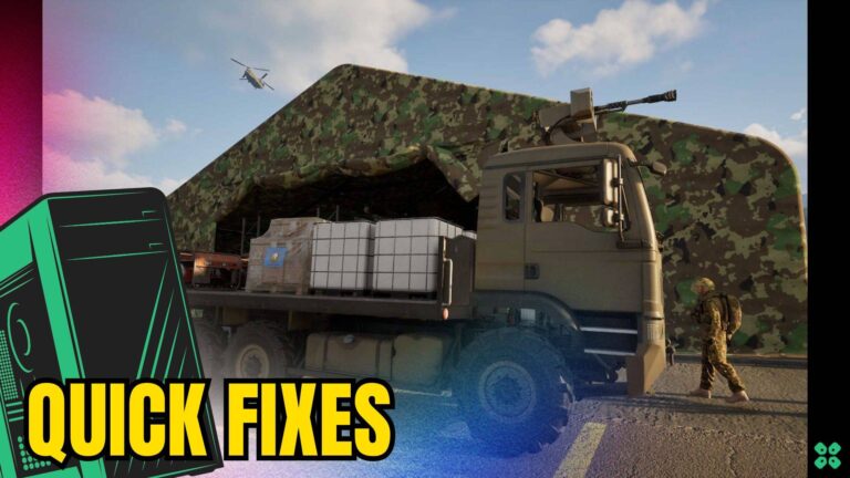 Artwork of MilitaryLogisticsSimulator and its fix of crashing by TCG