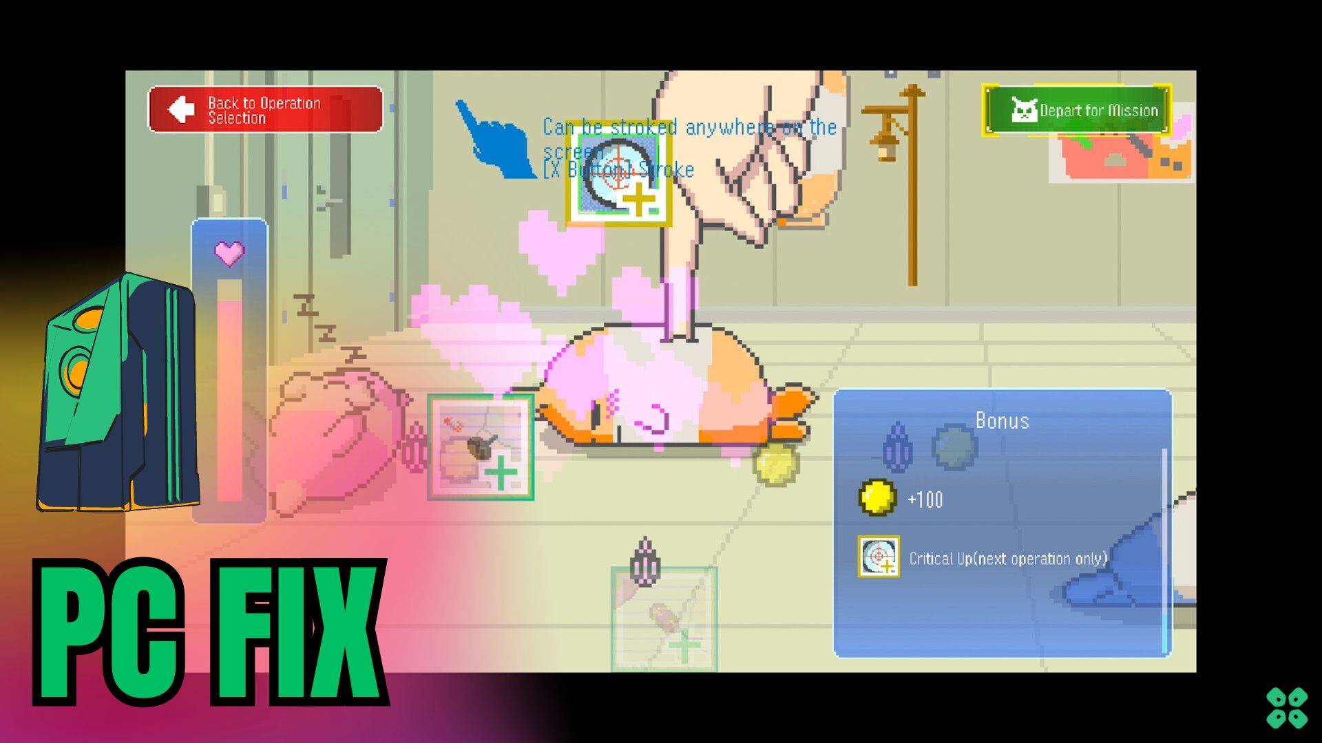 Artwork of MochiO and its fix of crashing by TCG