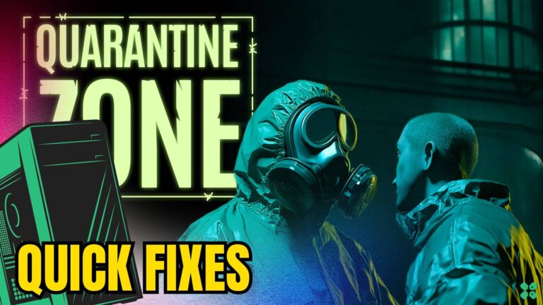 Artwork of QuarantineZoneTheLastCheck and its fix of crashing by TCG