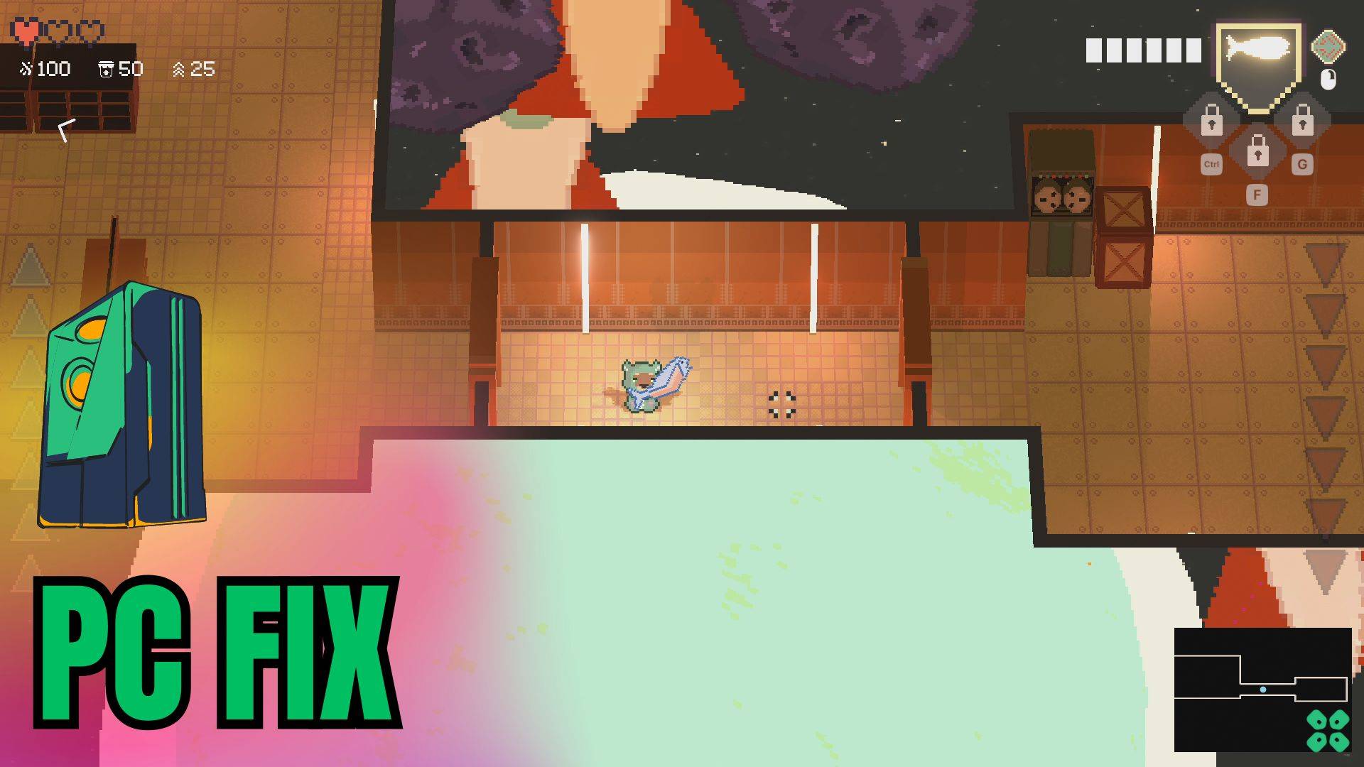 Artwork of RightfullyBearyArms and its fix of crashing by TCG