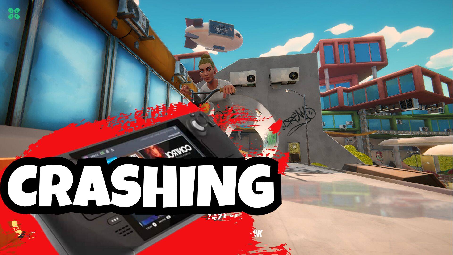 Artwork of StreetdogBMX and its fix of crashing by TCG