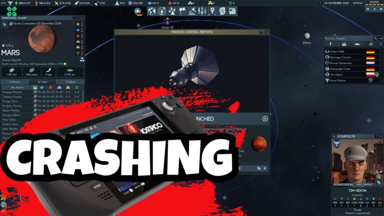 Artwork of TerraInvicta and its fix of crashing by TCG