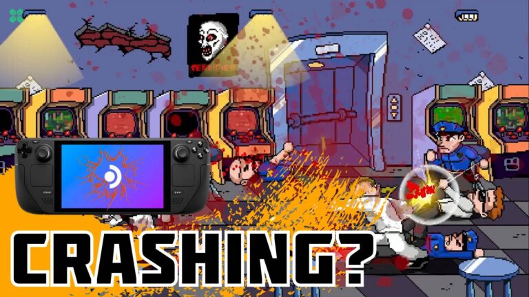 Artwork of TerrifierTheARTcadeGame and its fix of crashing by TCG