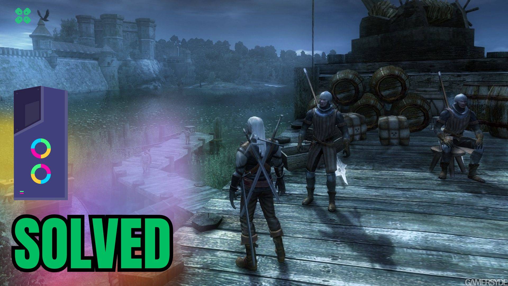 Artwork of TheWitcher and its fix of crashing by TCG