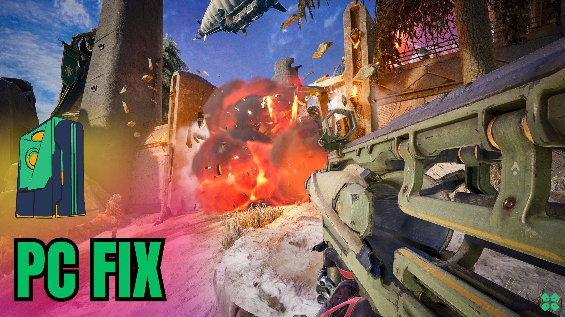 Artwork of Highguard and its fix of lagging by TCG