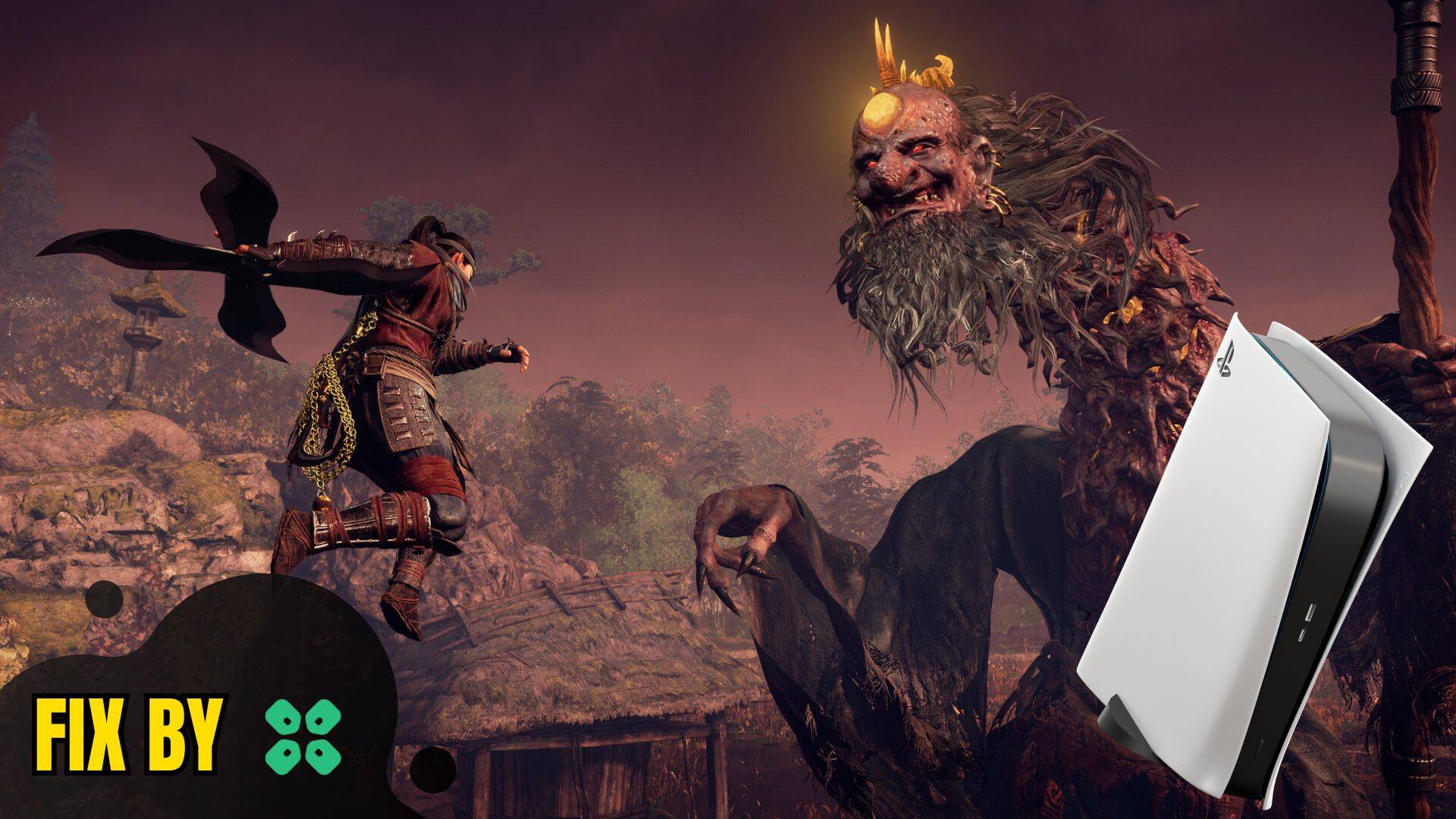 Artwork of Nioh3 and its fix of lagging by TCG