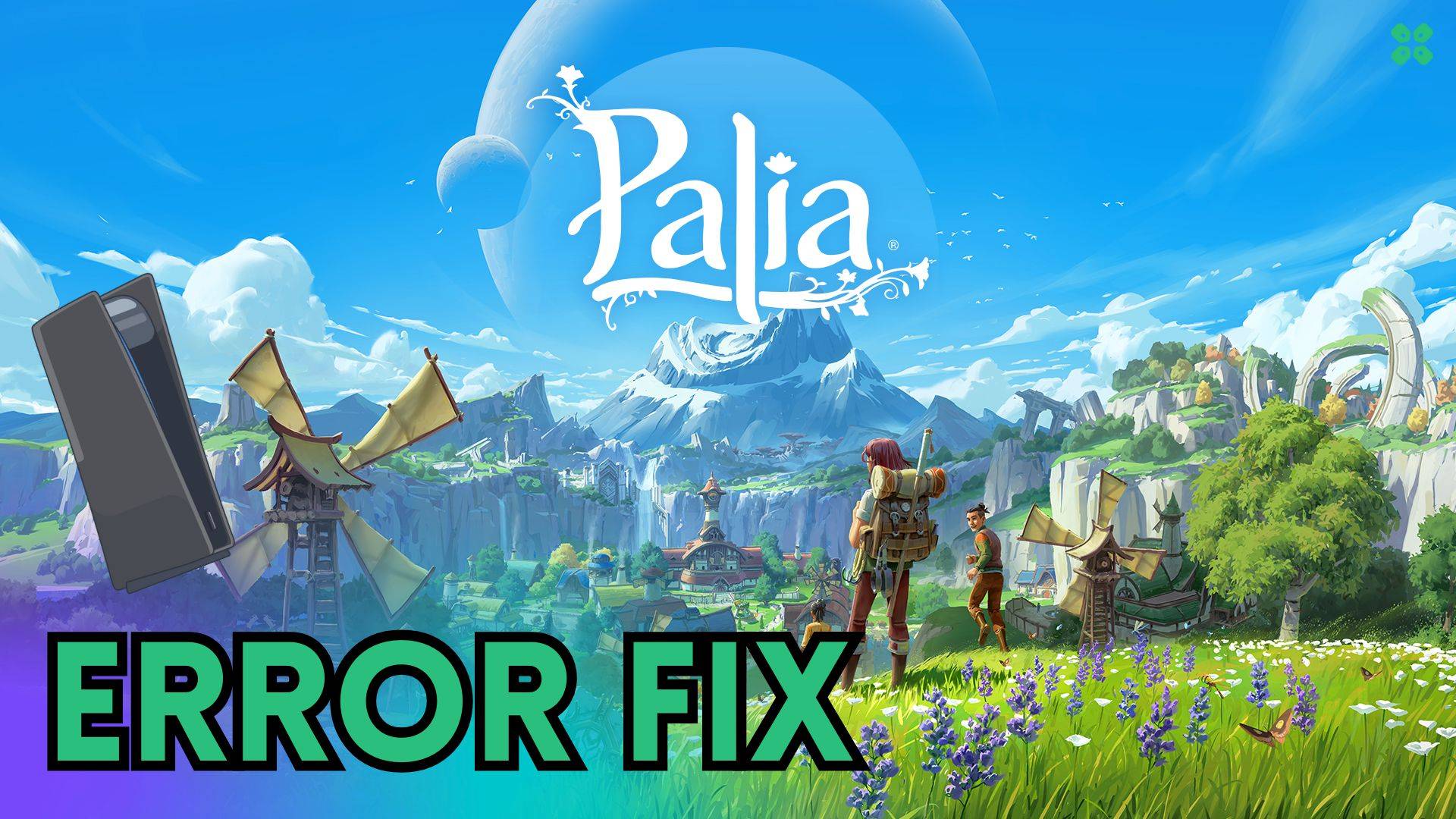 Artwork of Palia and its fix of lagging by TCG