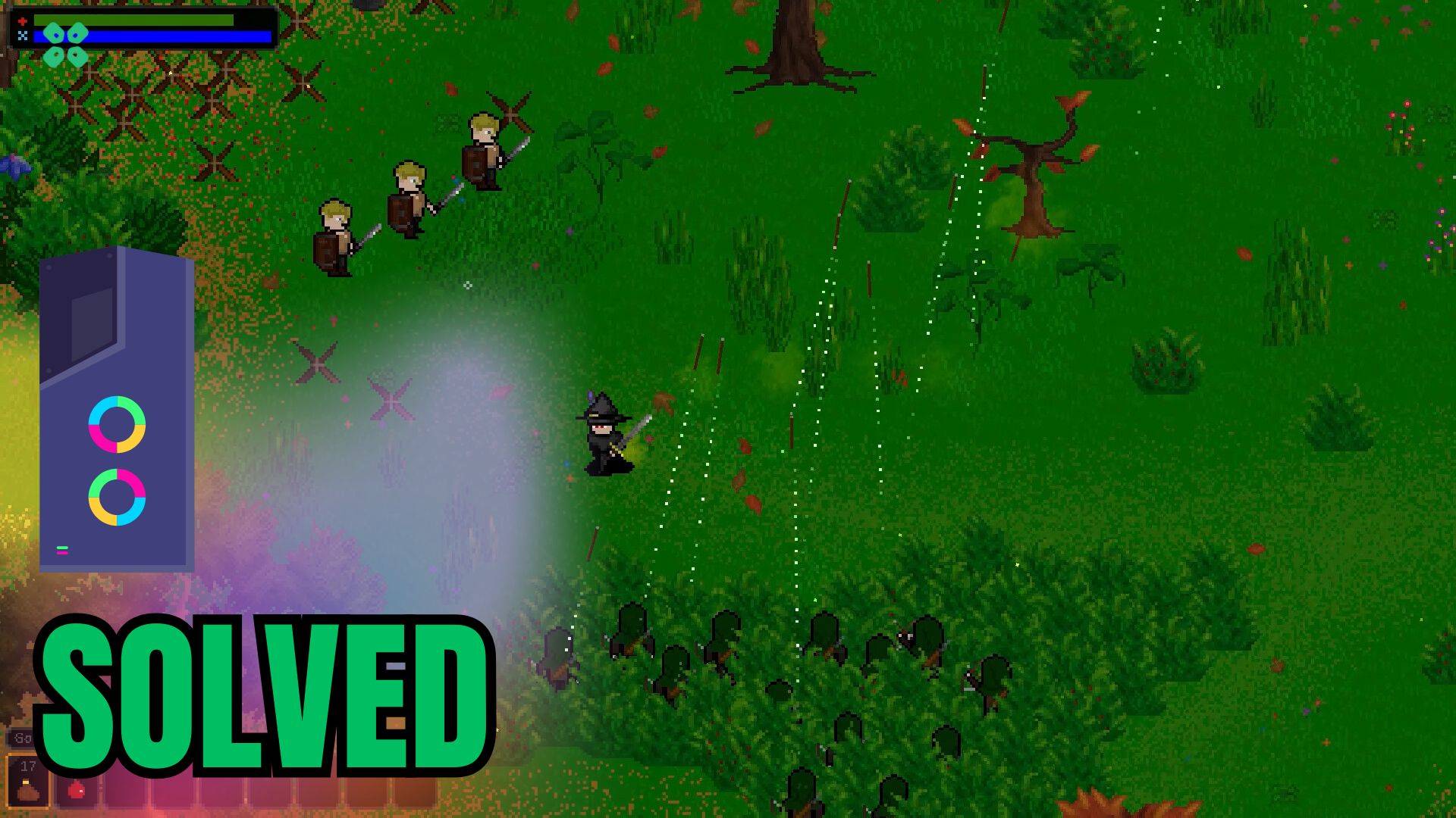 Artwork of PixelWizard and its fix of crashing by TCG