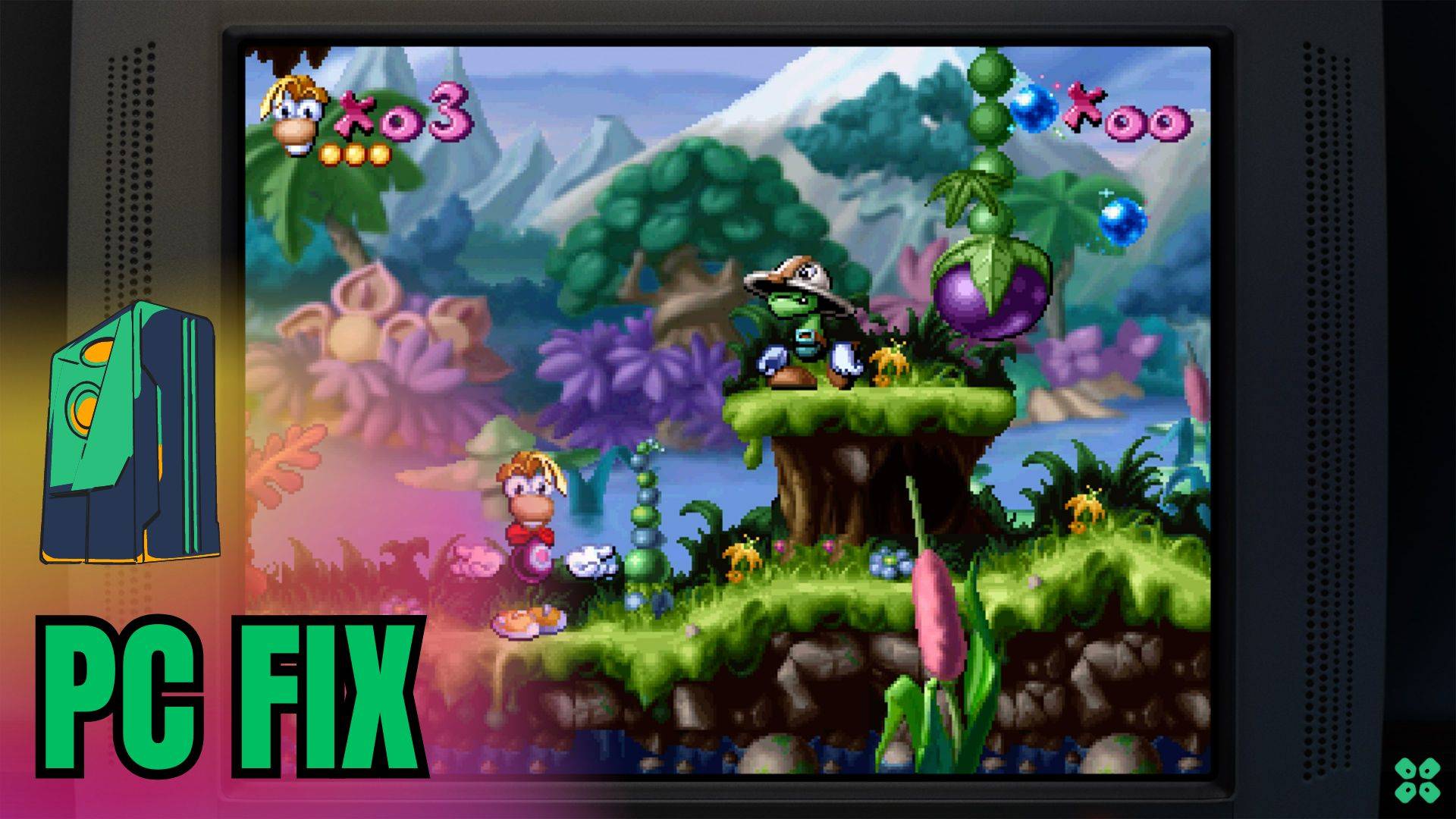 Artwork of Rayman30thAnniversaryEdition and its fix of crashing by TCG