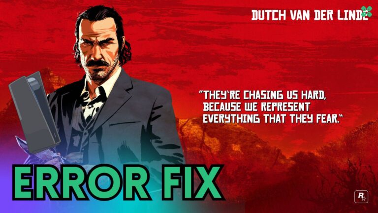 Artwork of RedDeadRedemption2 and its fix of crashing by TCG