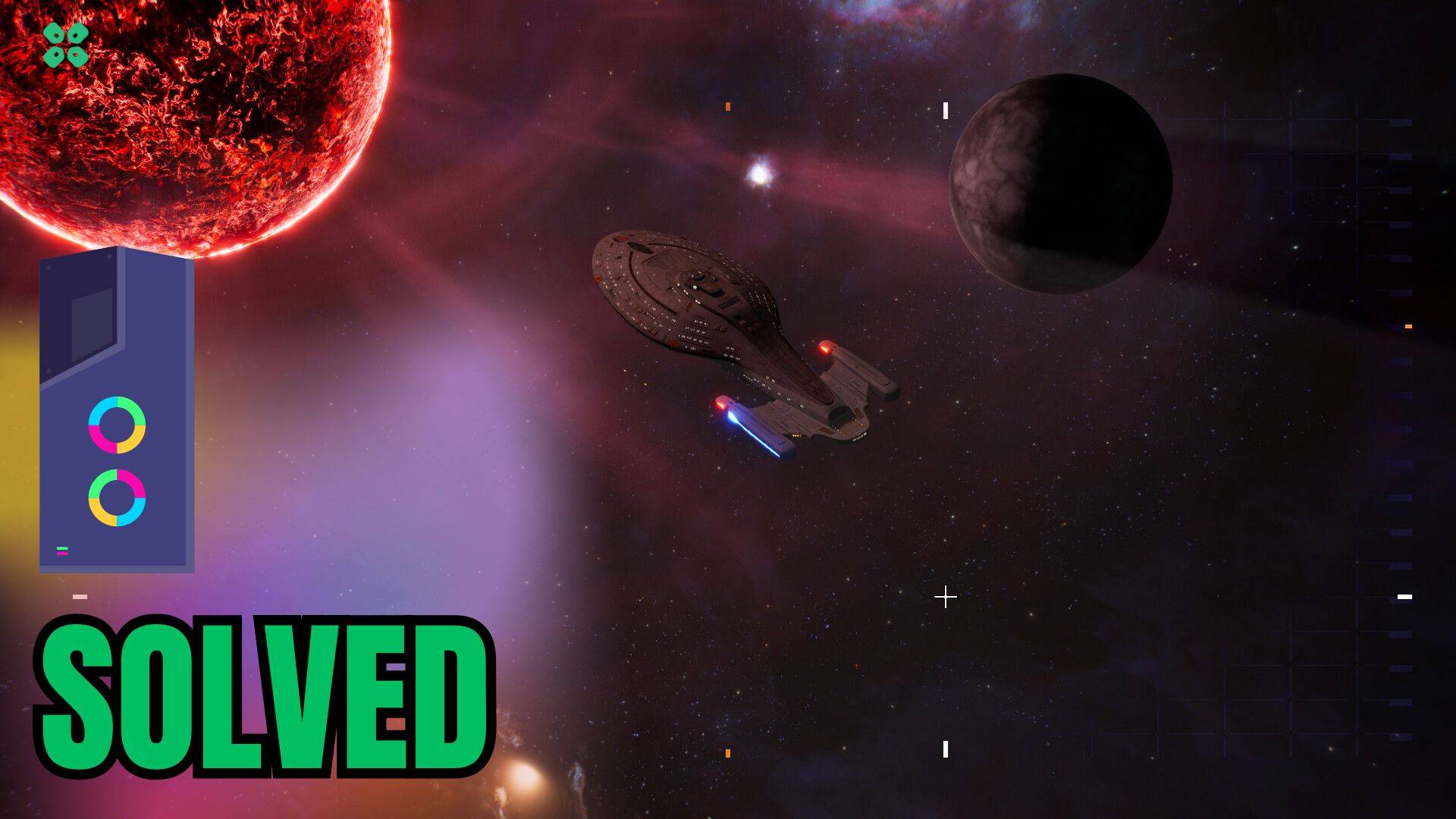 Artwork of StarTrekVoyagerAcrosstheUnknown and its fix of crashing by TCG