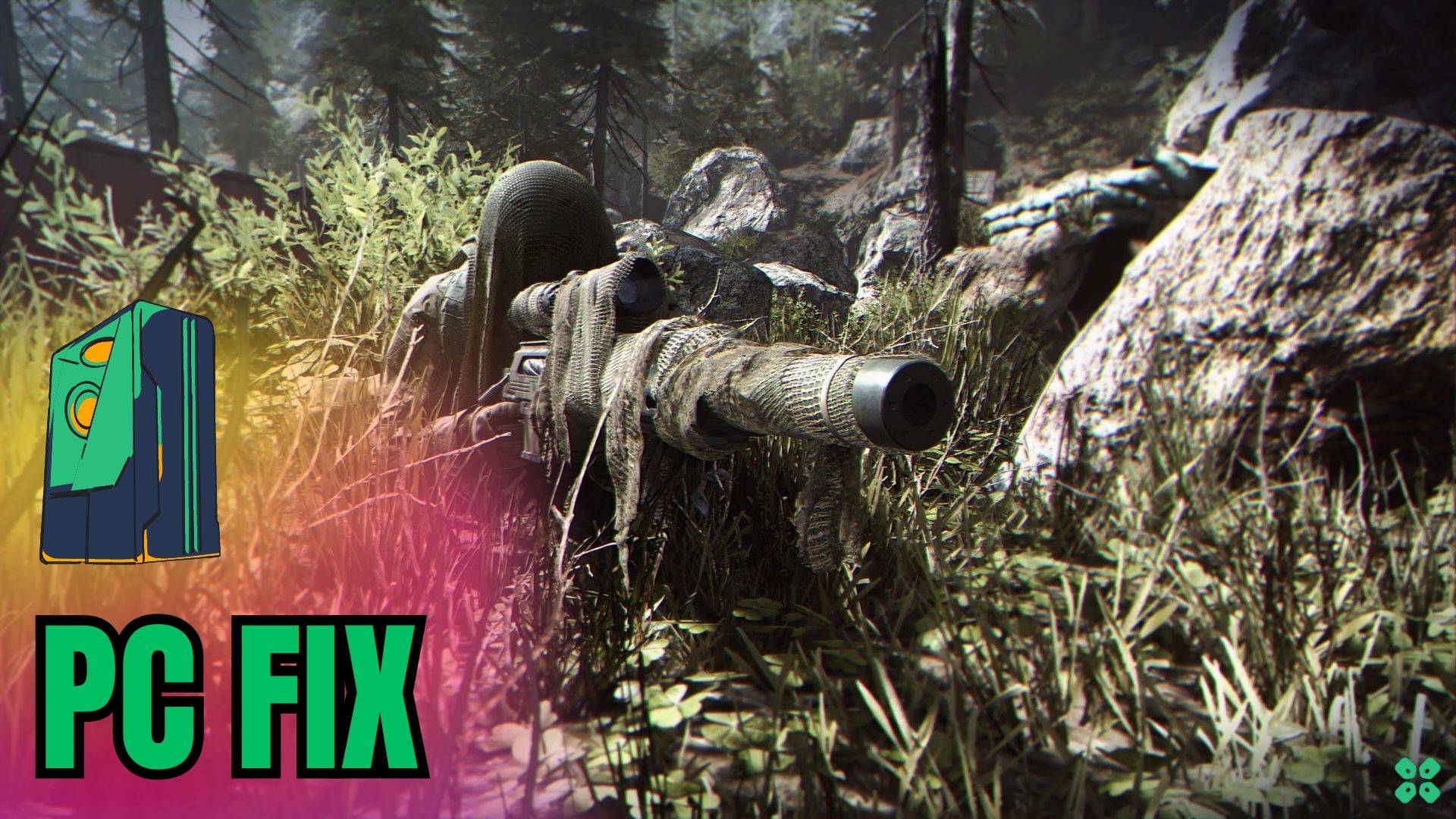 Artwork of CallofDutyModernWarfare and its fix of lagging by TCG