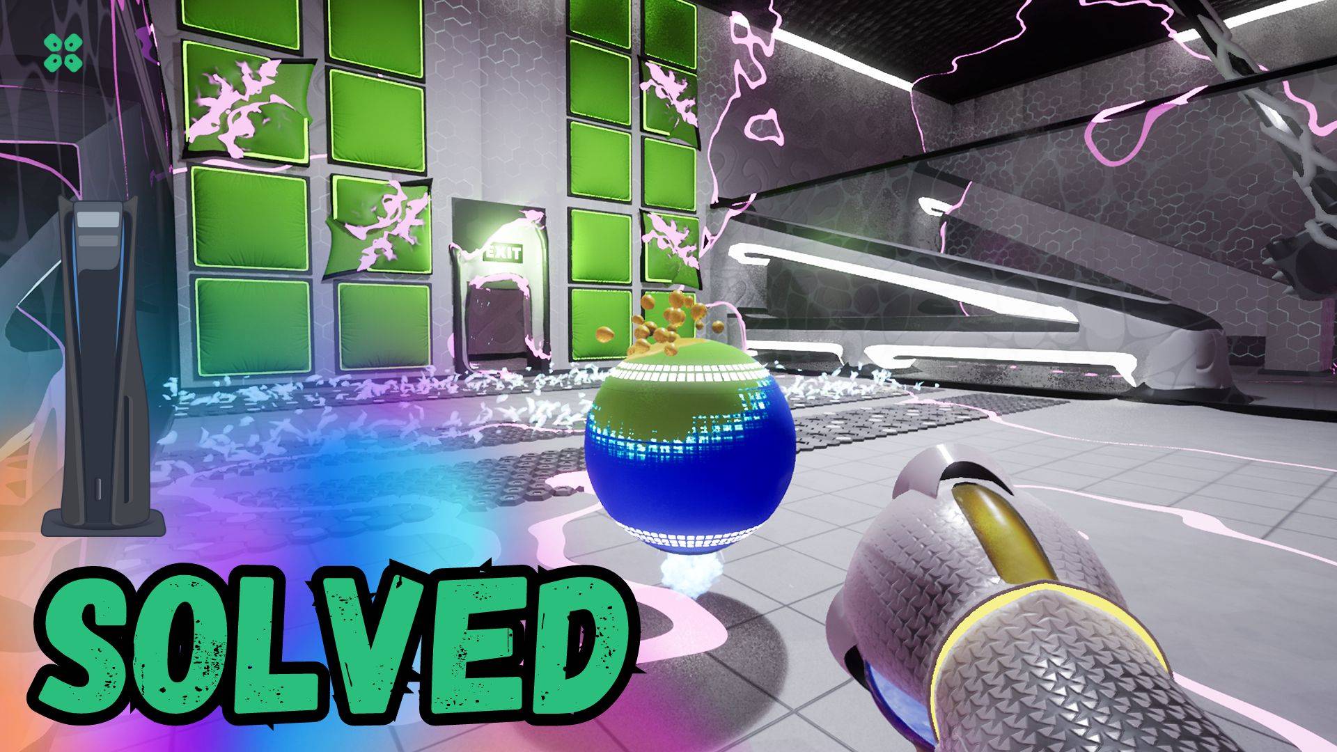 Artwork of ChromaGun2DyeHard and its fix of crashing by TCG