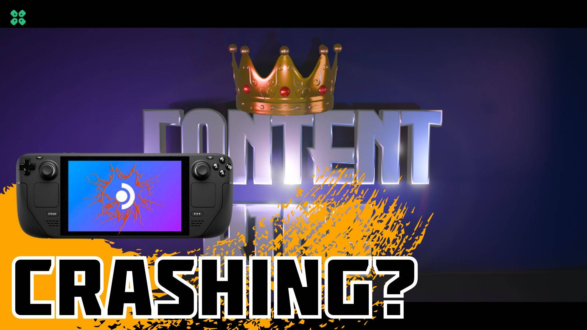 Artwork of ContentKing and its fix of crashing by TCG