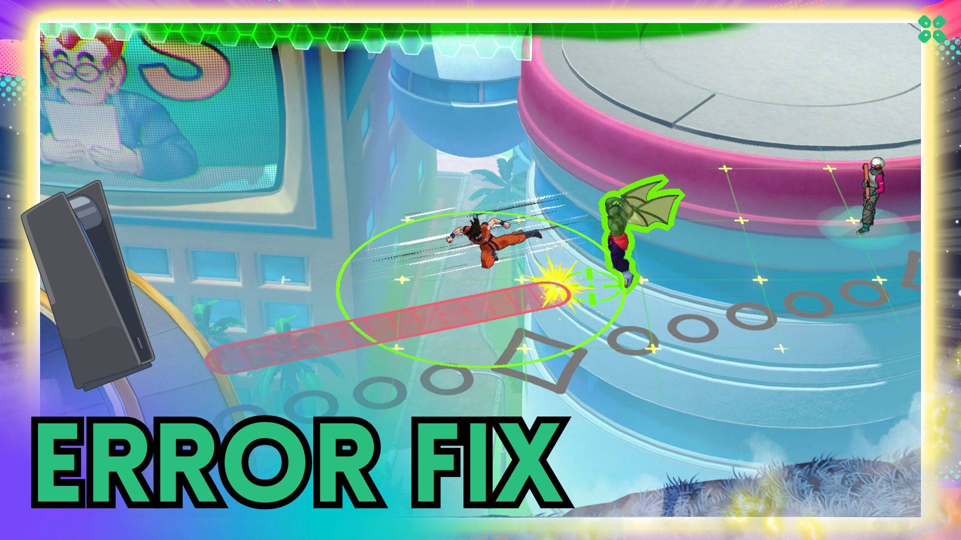 Artwork of DragonBallGekishinSquadra and its fix of crashing by TCG