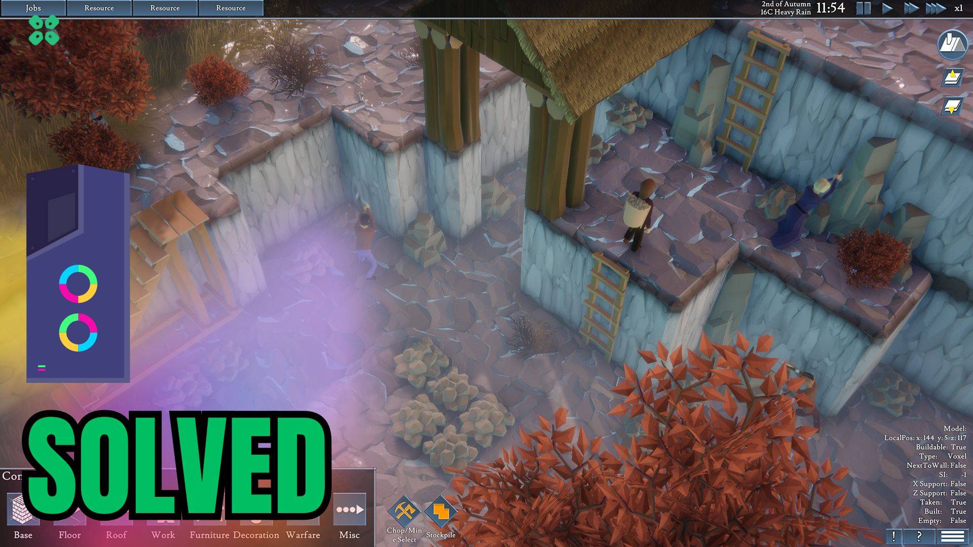 Artwork of GoingMedieval and its fix of crashing by TCG