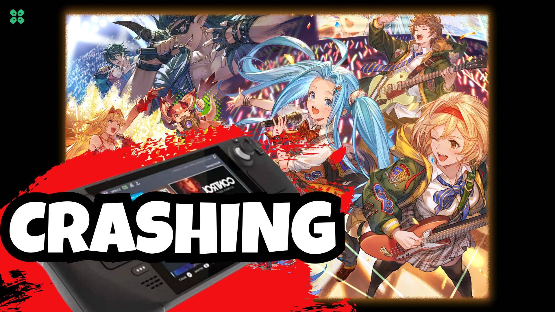 Artwork of GranblueFantasy and its fix of crashing by TCG