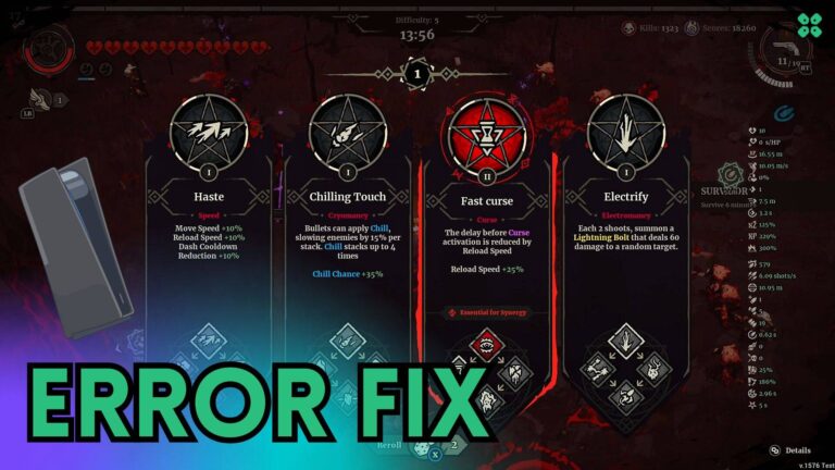 Artwork of GrindSurvivors and its fix of crashing by TCG