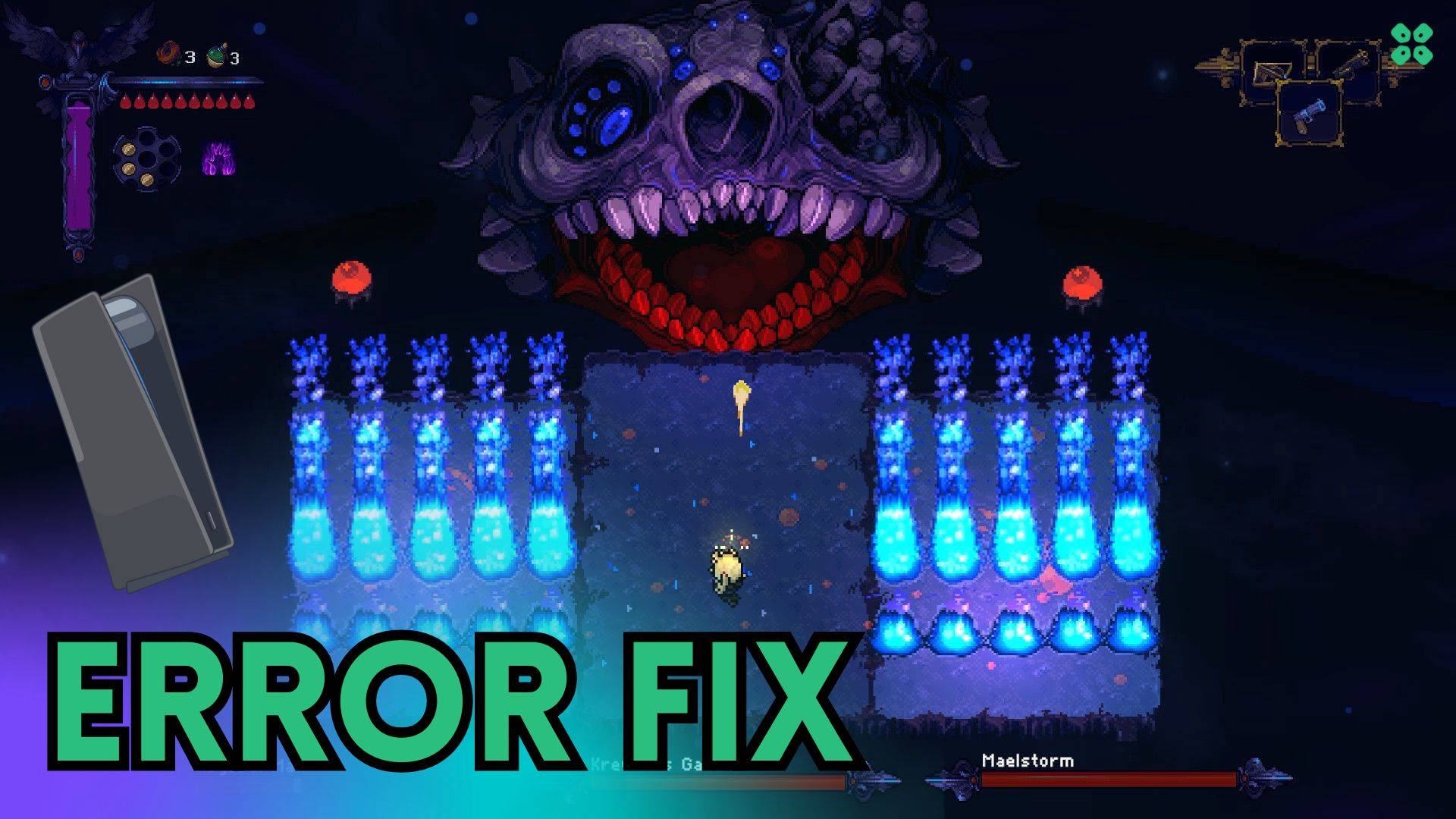 Artwork of HunttheNight and its fix of crashing by TCG