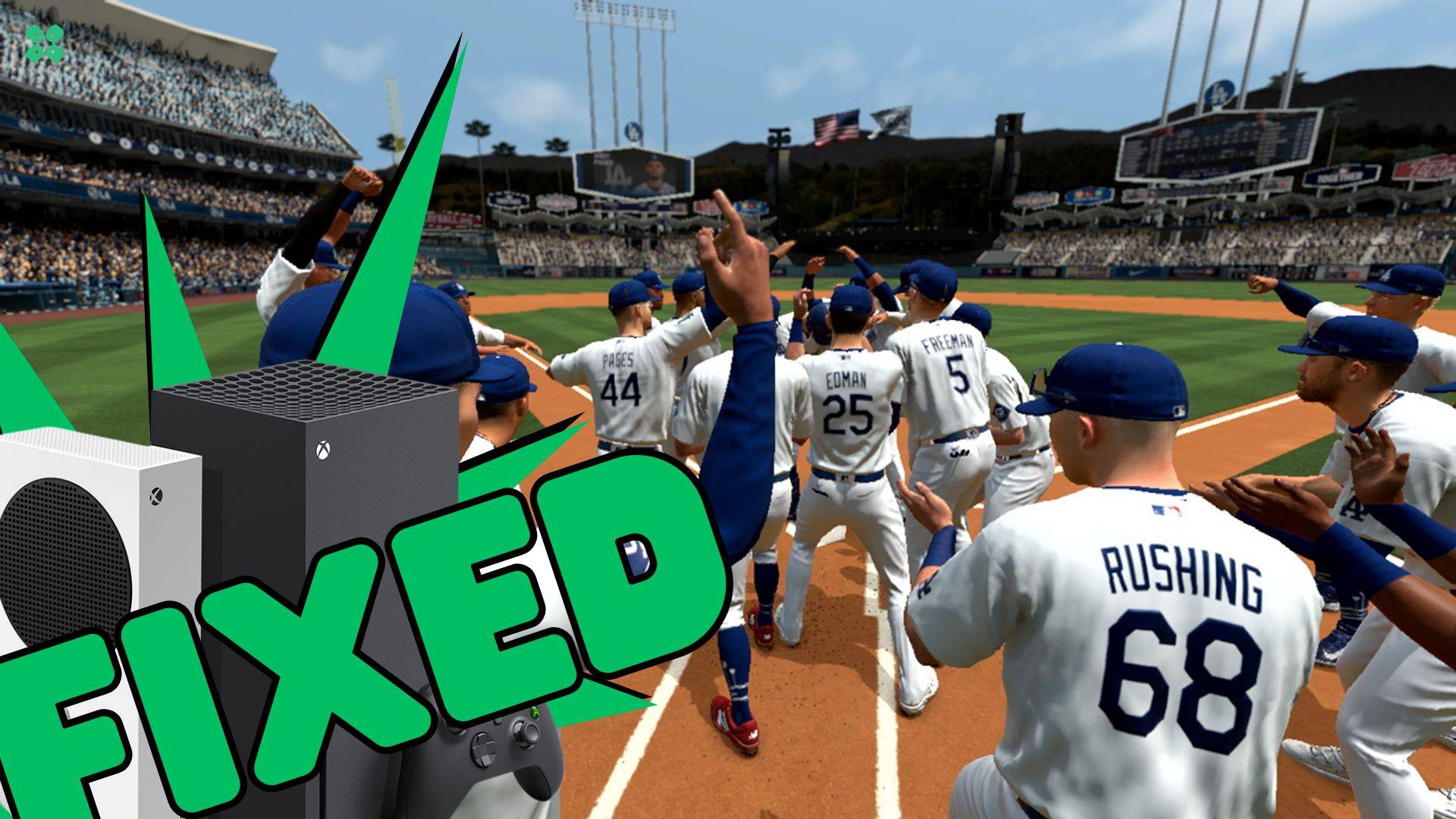 Artwork of MLBTheShow26 and its fix of crashing by TCG