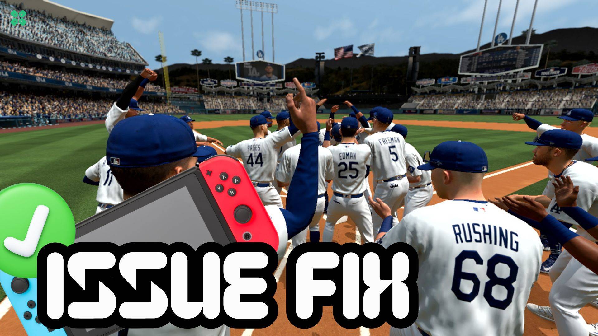 Artwork of MLBTheShow26 and its fix of crashing by TCG