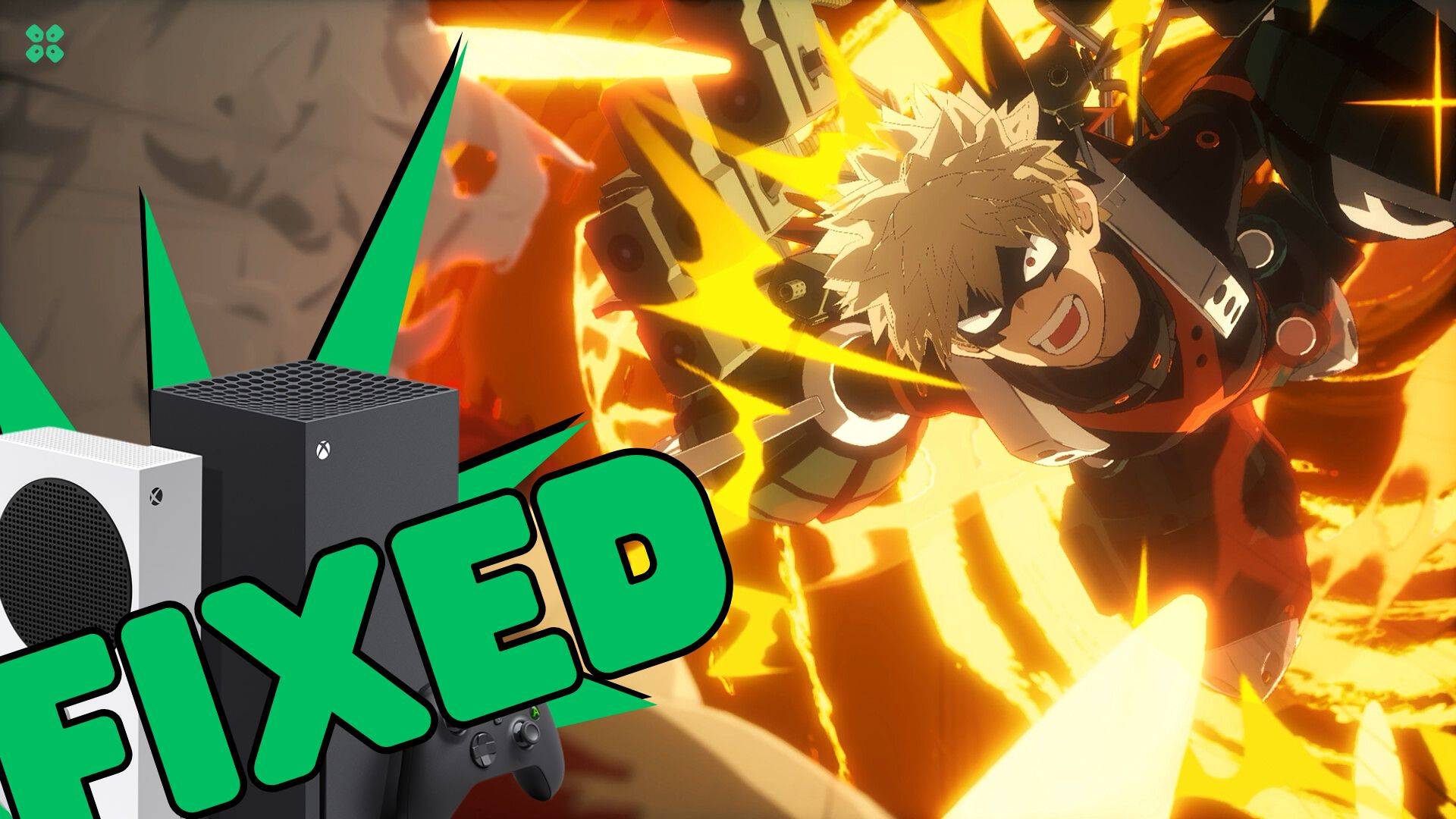 Artwork of MyHeroAcademiaAllsJustice and its fix of crashing by TCG