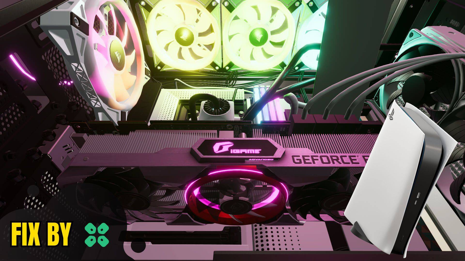 Artwork of PCBuildingSimulator2 and its fix of crashing by TCG