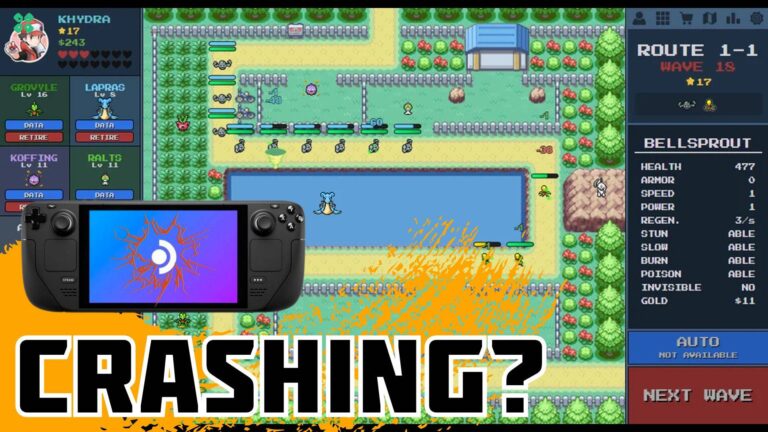 Artwork of PokPathTD and its fix of crashing by TCG