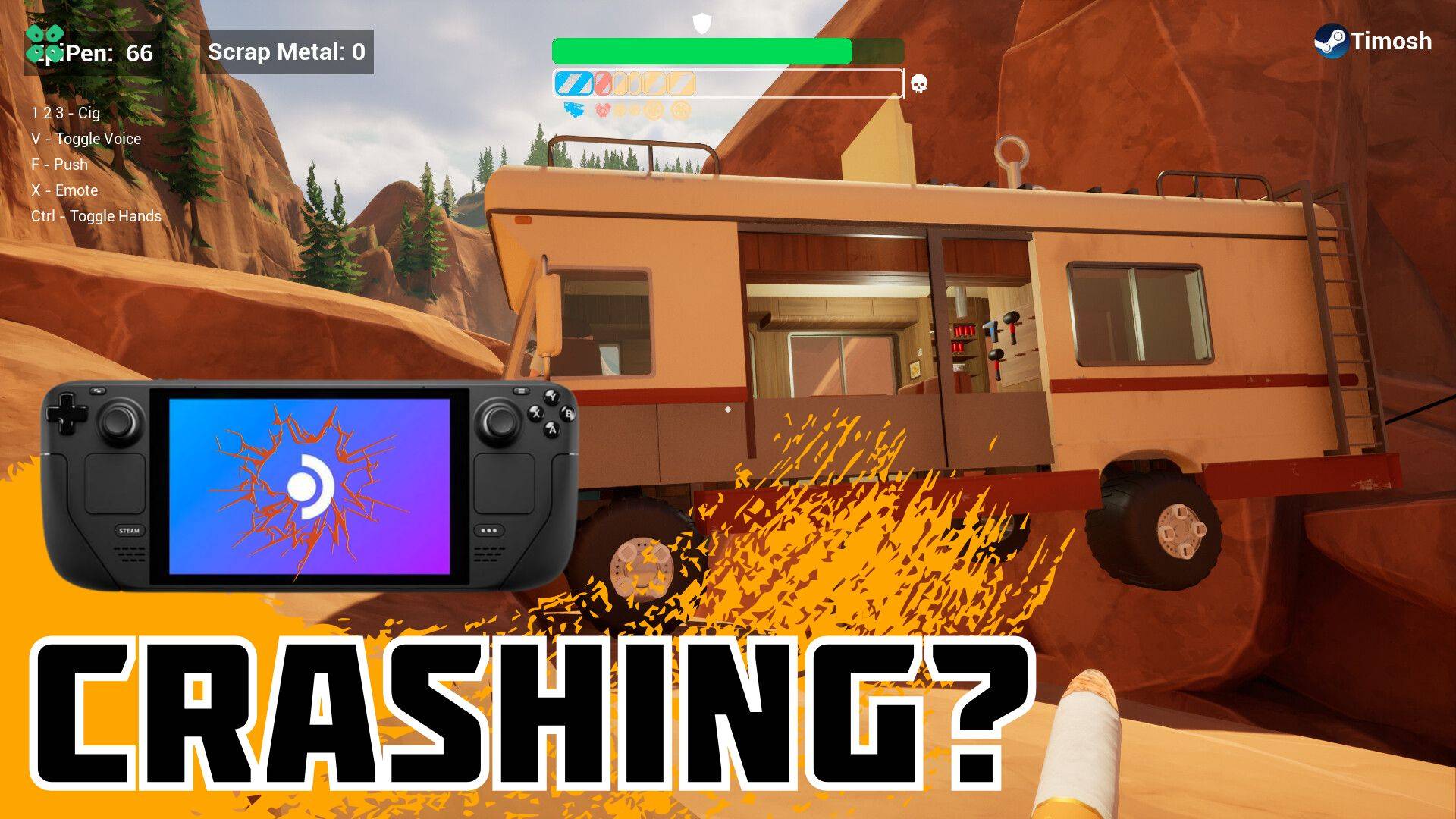 Artwork of RVThereYet and its fix of crashing by TCG