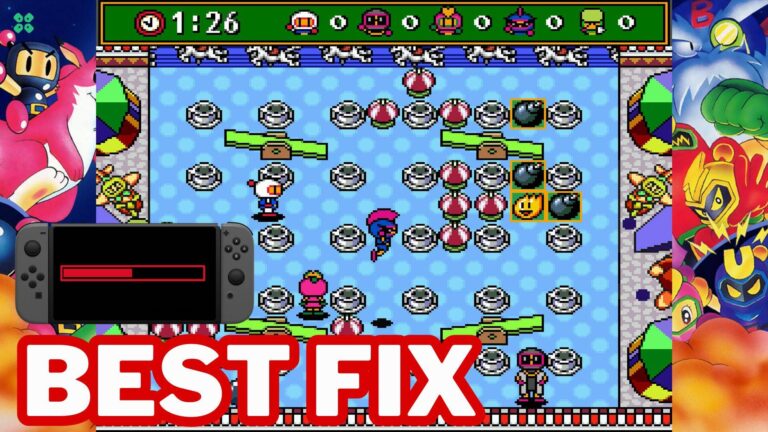 Artwork of SuperBombermanCollection and its fix of crashing by TCG