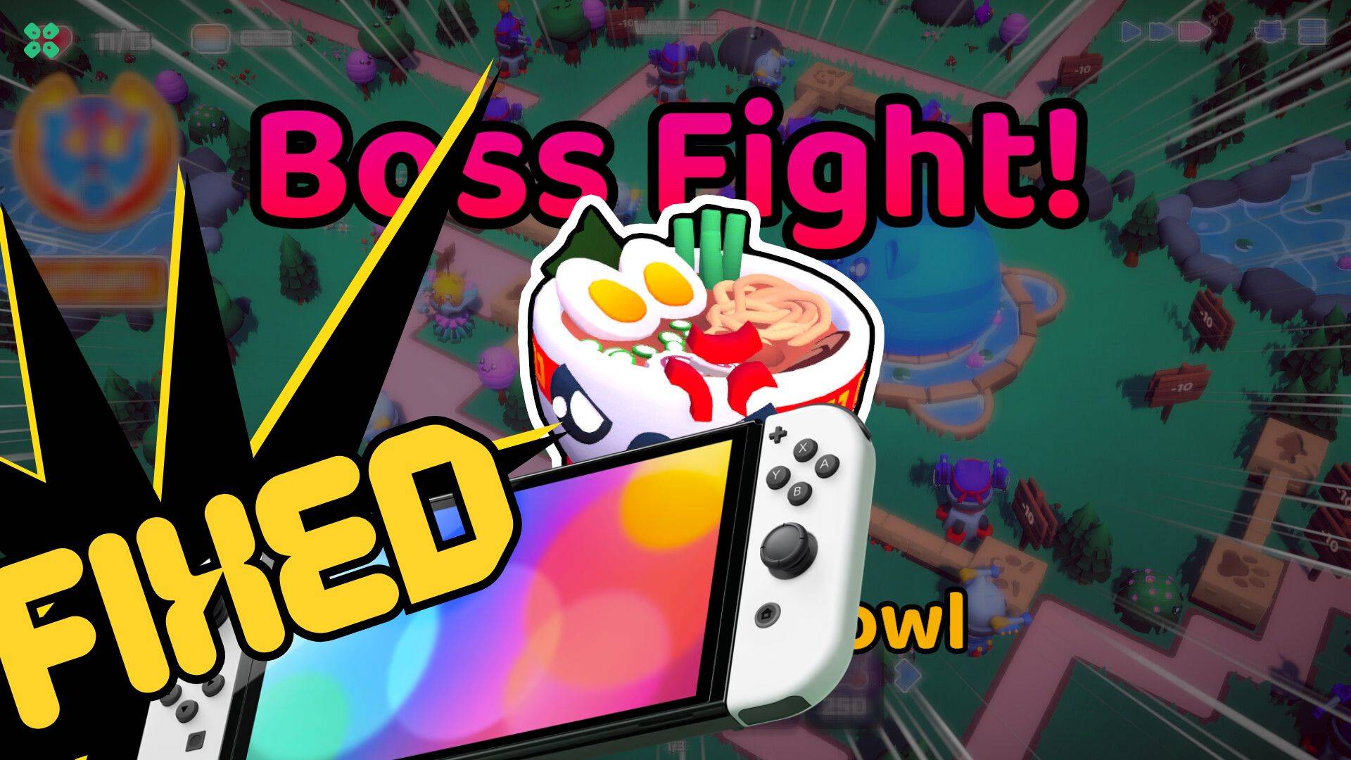 Artwork of SushiCatTowerDefense and its fix of crashing by TCG