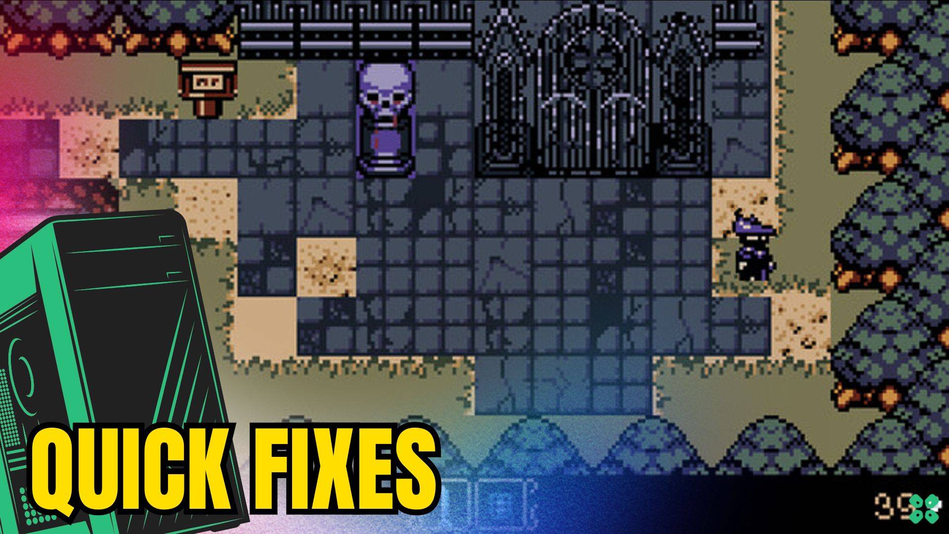 Artwork of Tearscape and its fix of crashing by TCG