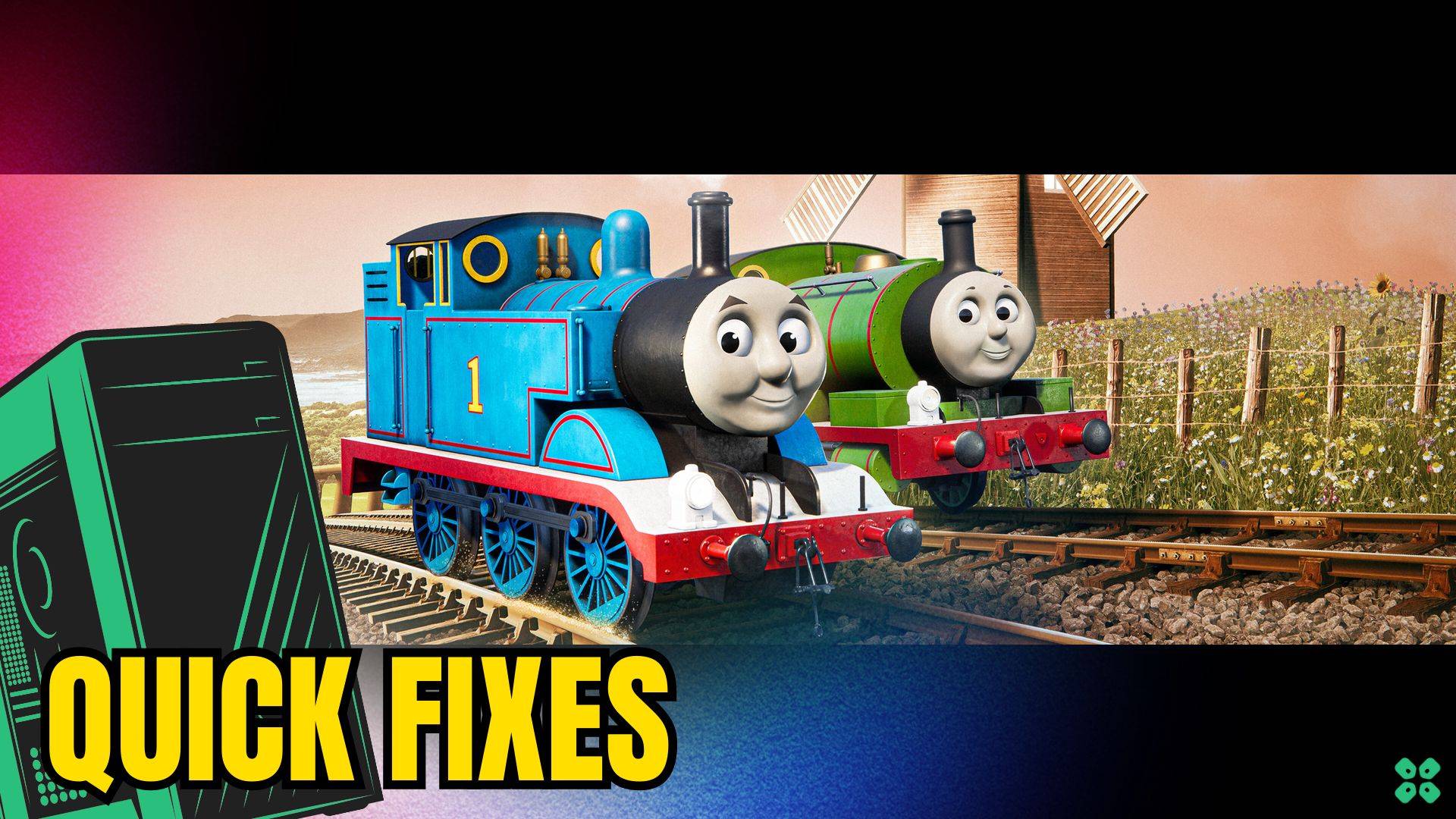 Artwork of ThomasFriendsWondersofSodor and its fix of crashing by TCG
