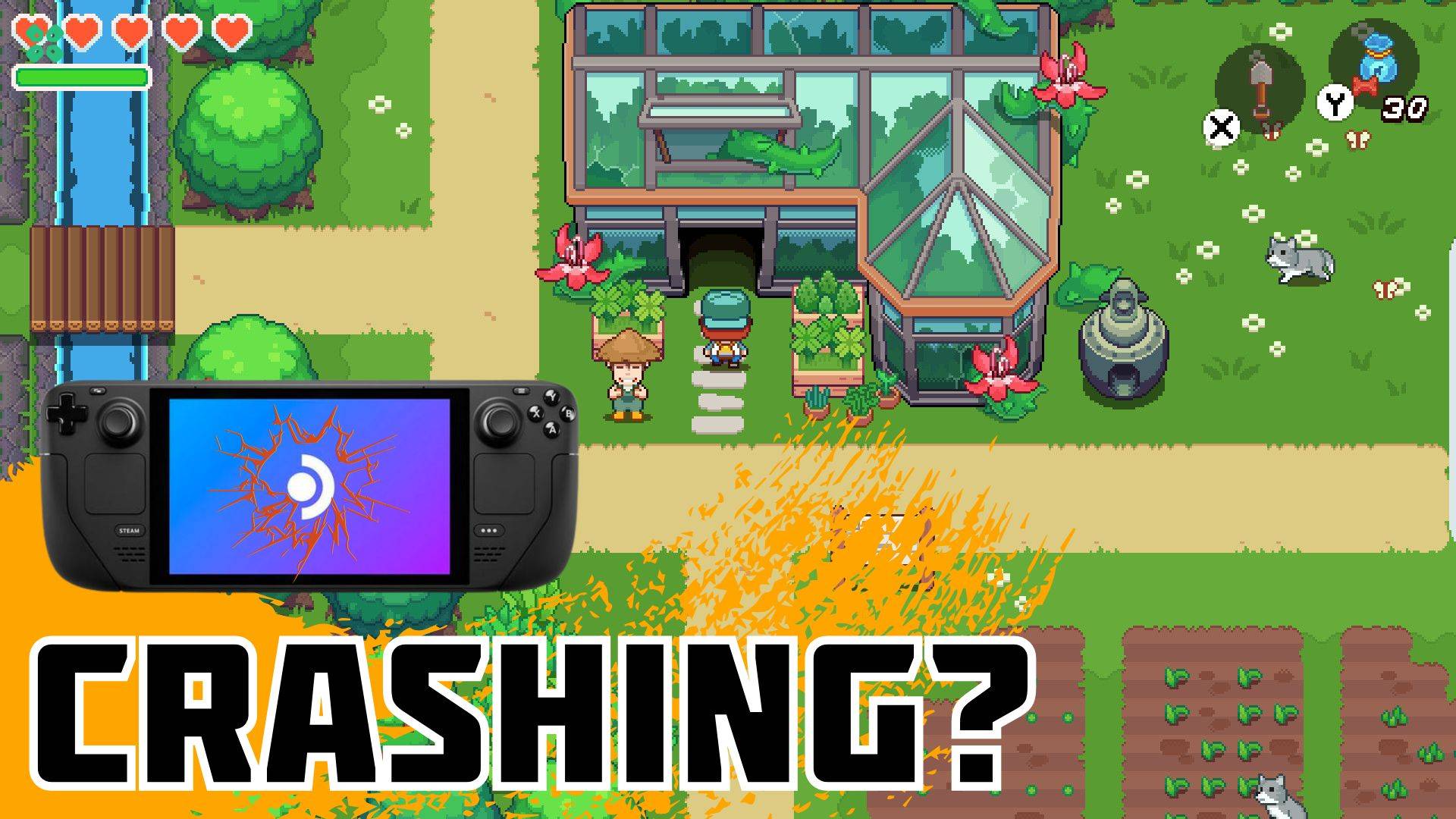 Artwork of UndertheIsland and its fix of crashing by TCG