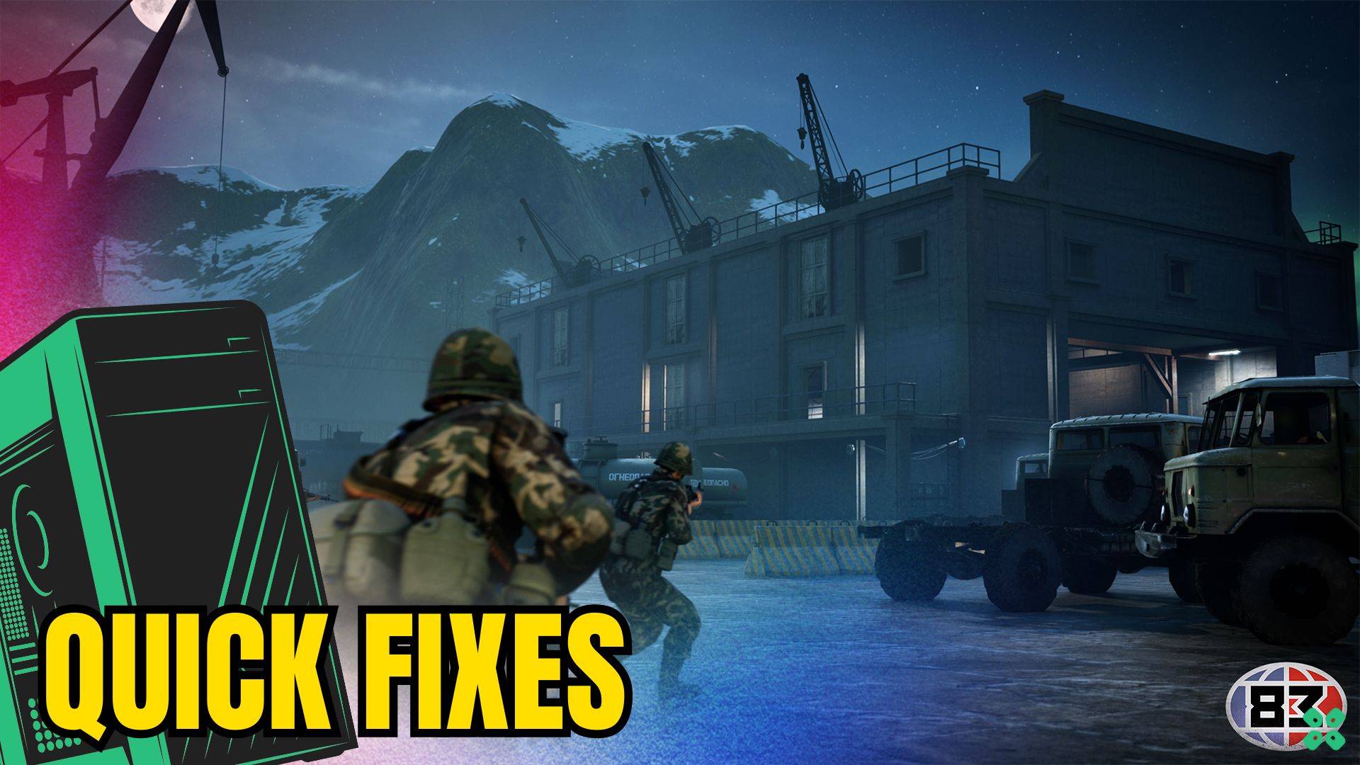 Artwork of 83 and its fix of crashing by TCG